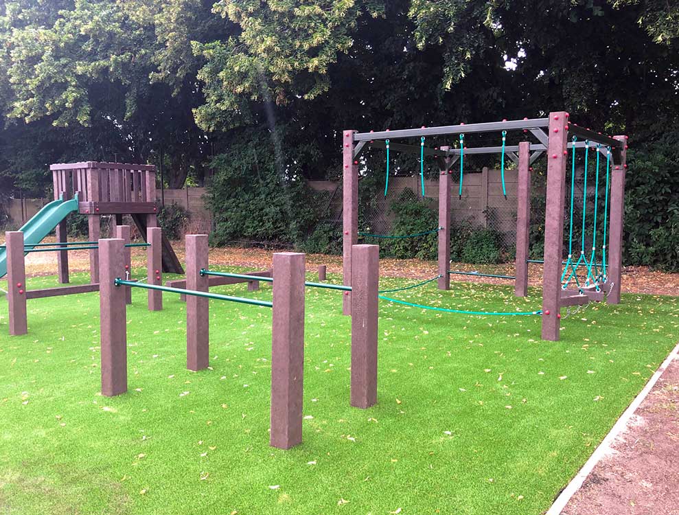 gallery-6 Recycled Plastic Fitness Trail 1